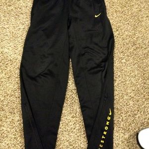 nike livestrong sweatpants